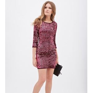 Forever 21 Sequined Sheath Dress